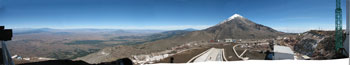 panorama desde el gran telescopico milimetrico